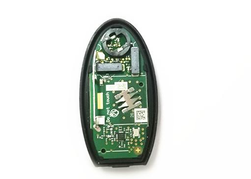 Plastic Material Nissan Altima Key Fob , KR5S180144014 4 Button Car Remote Key
