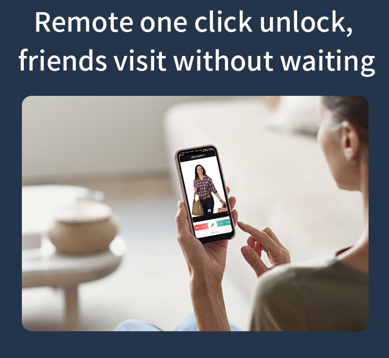 Digital Viewer Lock Wifi Tuya APP Camera Lock Biometric Fingerprint Smart Door lock