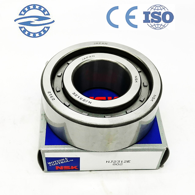 P6 Steel Cage Cylindrical Roller Bearing NJ2312 60*130*46