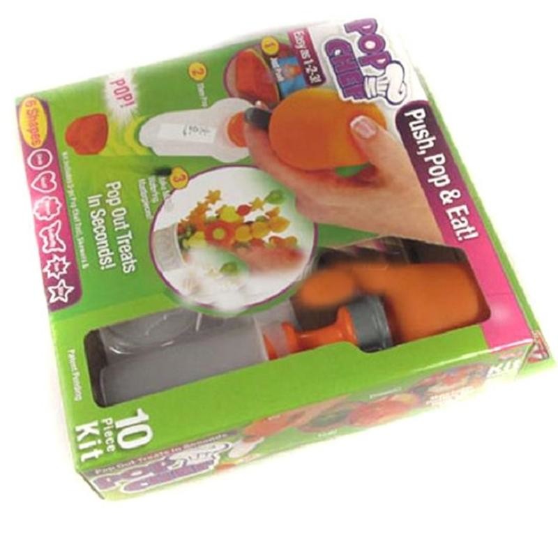 Fruit Decoration Small Kitchen Tools White DIY Birthday Gifts 10 pcs Kit CIQ