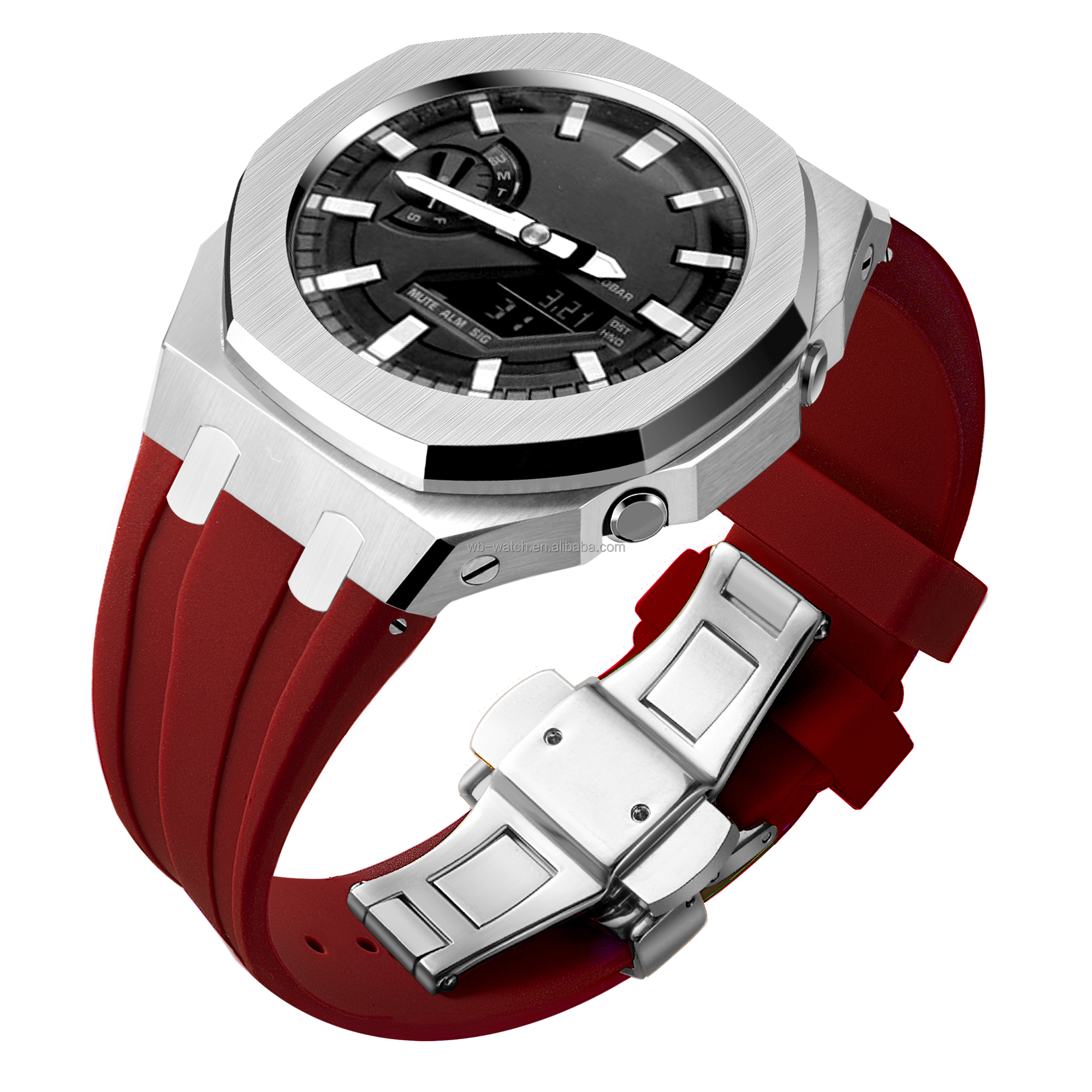 Stainless Steel Band For Casio Ga2100 G Shock Case Modification Essential Accessory