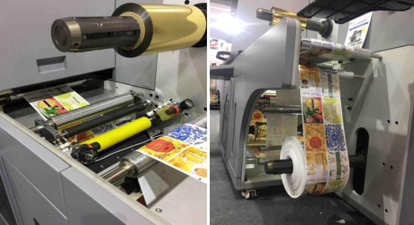 Digital Printing Enhancement Equipment Vanishing And Foil Stamping For Post