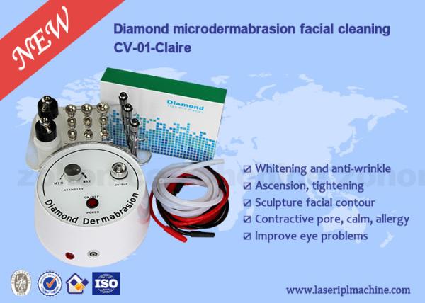50-60Hz Skin Rejuvenation Machine Microdermabrasion / Diamond Peeling Dermabrasi