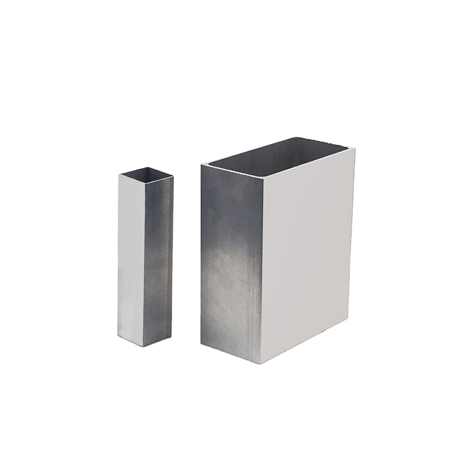 Anodized Aluminium Square Tube Profile For Cube System Micro Channel Aluminum Tube
