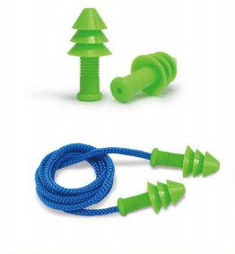 Safety Silicone Reusable Ear Plugs Slow Rebounded PU Foam Ear Plugs