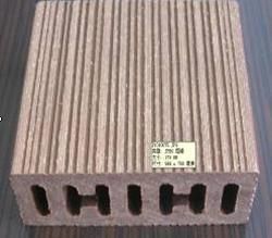 Waterproof Outdoor WPC Decking Fence with Serrated and Brushed