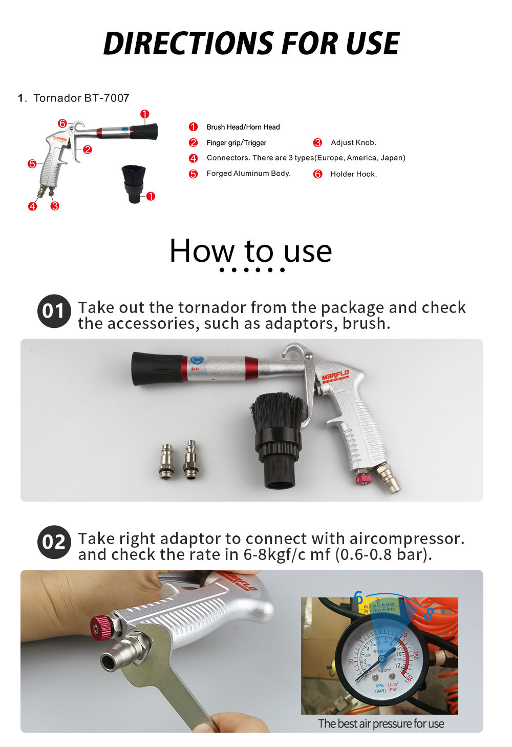 High Pressure Tube Car Soap Cannon Foam Sprayer For Car 27x15cm