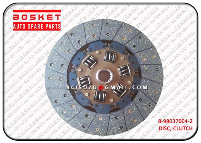 Iron Nlr85 4JJ1 Isuzu Clutch Disc 300*14mm 8980370042 8-98037004-2