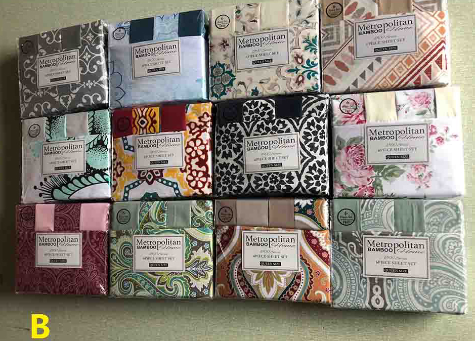 NO Filling Solid Print Microfiber Fabric 80gsm 100% Polyester Bedding Sheet Set 6pcs