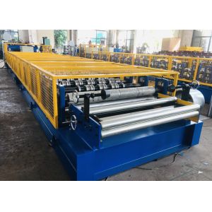 12m/Min 1.2 Inch Chain Drive Plc Control Metal Roof Panel Machine