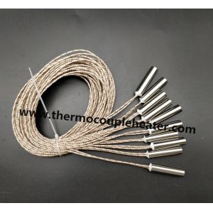 Internally Connected Cartridge Heaters Custom Sized Heating Element