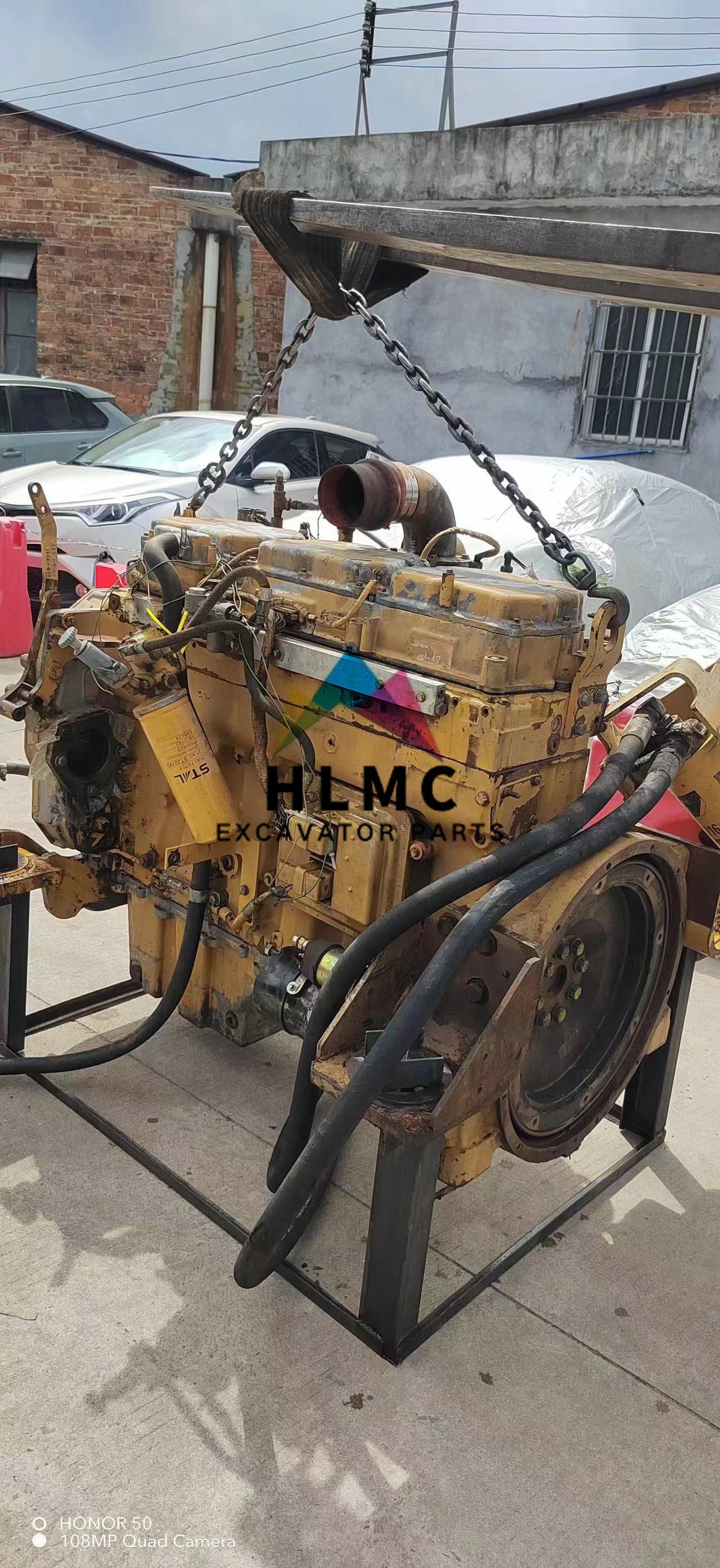 120KW 6 Cylinder Excavator Engine Assy Remanufactured Engine 3176 Assembly