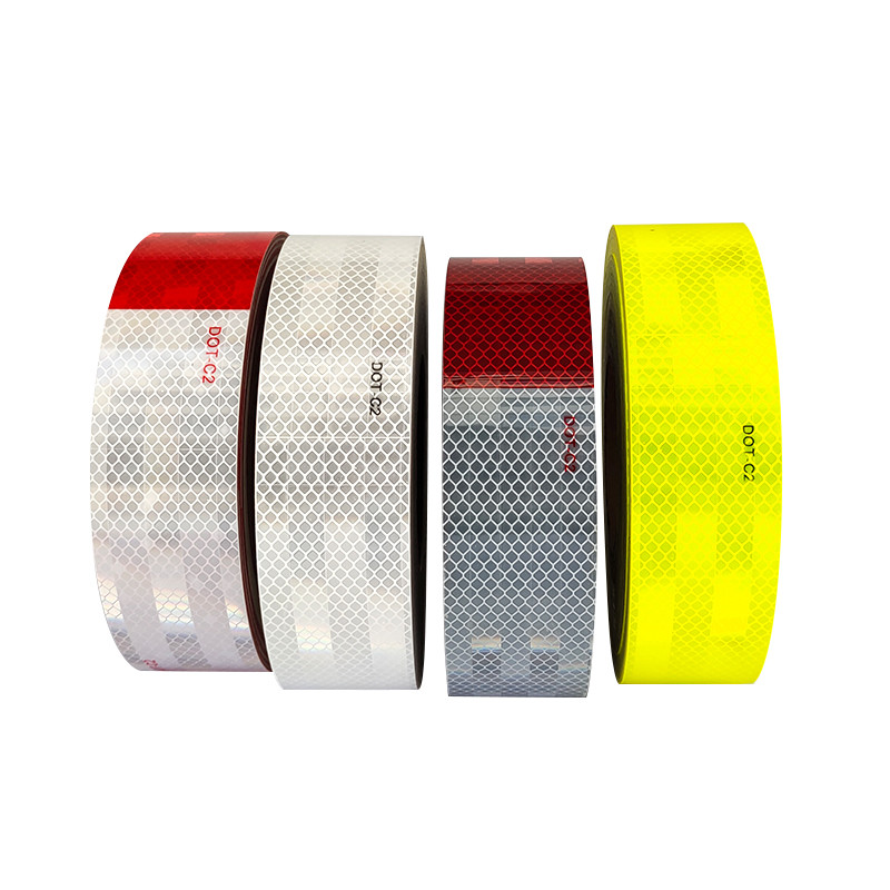 Prismatic Vehicle Caution DOT Reflective Tape Customized