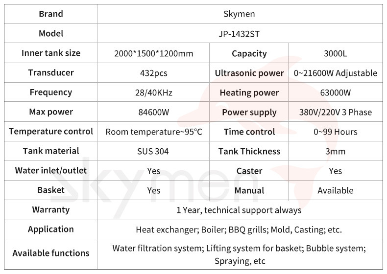 SUS304 Ultrasonic Cleaner Machine 40KHz For Ceramic Filter Membrane