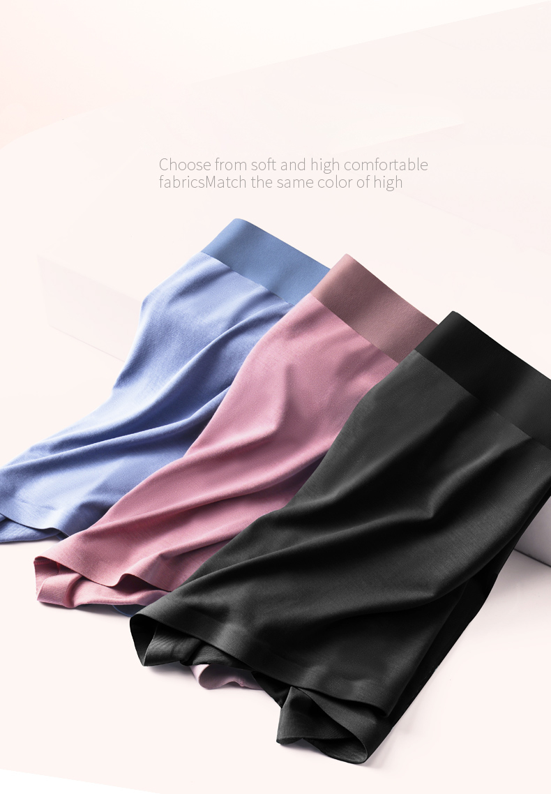 Breathable Cotton Boxer Shorts Anti-Static Sustainable Seamless Men'S Underwear