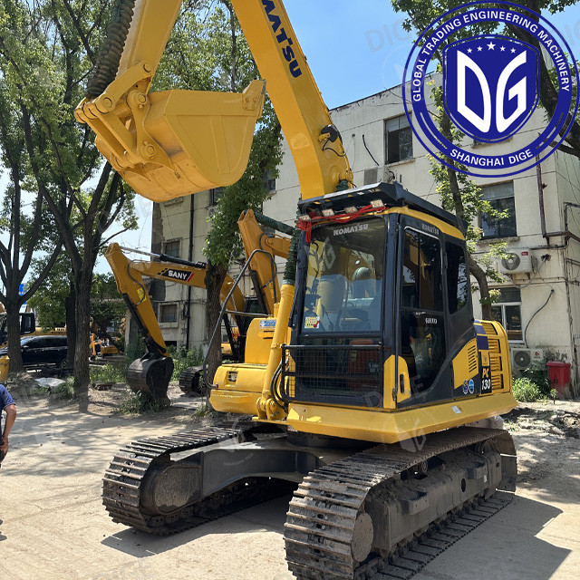 Komatsu PC130 13Ton Crawler Used Excavator,Advanced Model,Low Fuel Consumption Excavator