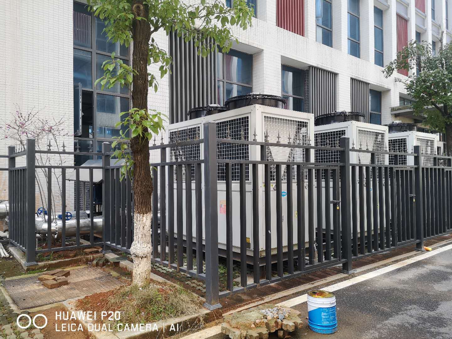 Industrial Modular Type Water Air Cooled Chiller Machine 800 KG 380/400 VAC