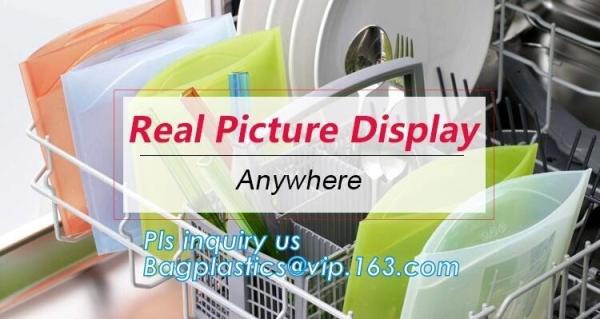 Airtight Seal Food Storage Container Versatile Reusable Silicone Food Preservati