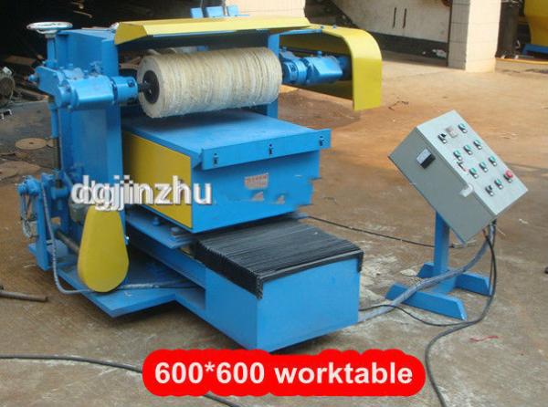Stainless Steel Flat Sheet Metal Surface Polishing Machine Operated Automaticall