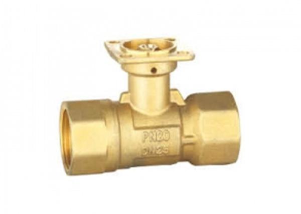 Two Port Motorised Valve 1 Inch Brass PN16 22mm 2 Port Valve Electric Heating
