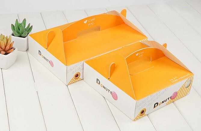 Cheap Cardboard foldable kraft paper lunch box with window,Lunch noodle fast food kraft paper box by customized logo pri