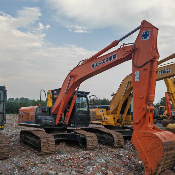 Quality 21 Ton Second Hand Hitachi Excavator Diggers Zaxis210 Medium Sized for sale