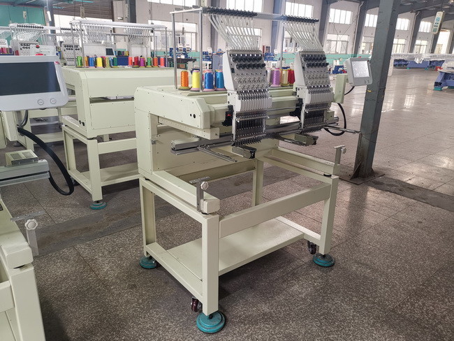 Dahao 285A Computer Two Head Embroidery Machine With Table Small And Exquisite