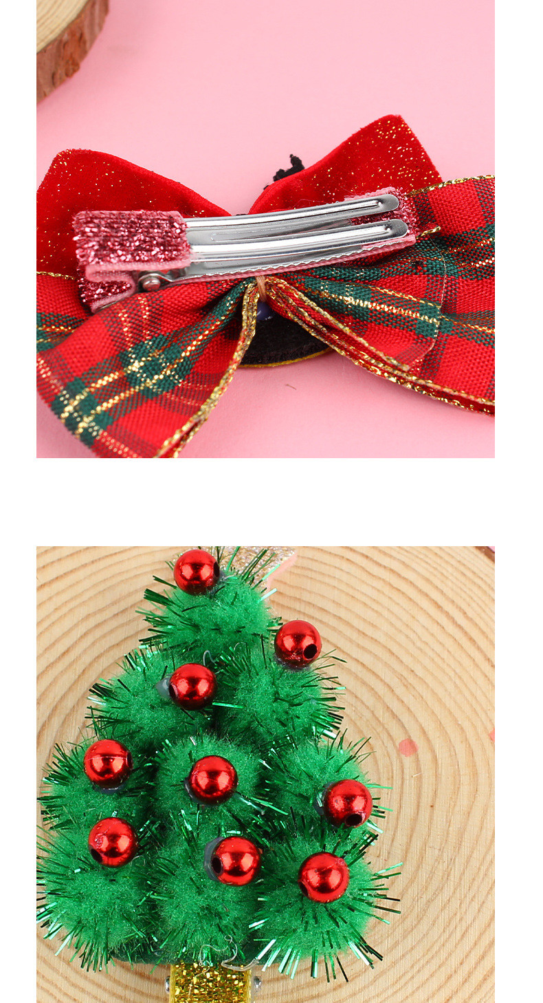 Christmas Girls Hair Accessories Set Hair Clips Christmas Bows Hair Clips Girls Hairpin For Children And Adults