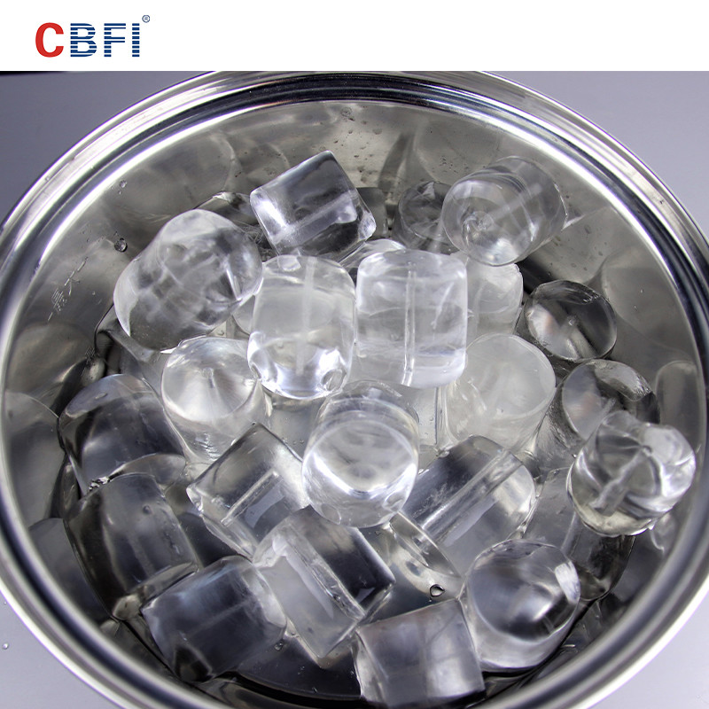 Stainless Steel SUS304 Ice Tube Instrument With Refrigeration Capacity Of 28.3kw