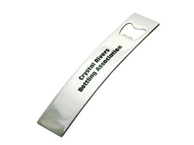 Stainless Steel Flat Bar Blade Bottle Opener,Factory manufacture stainless steel bartender long flat beer bottle opener,