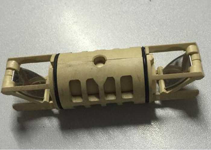 Static Residential Ultrasonic Water Meter Sensor Straight Through Body