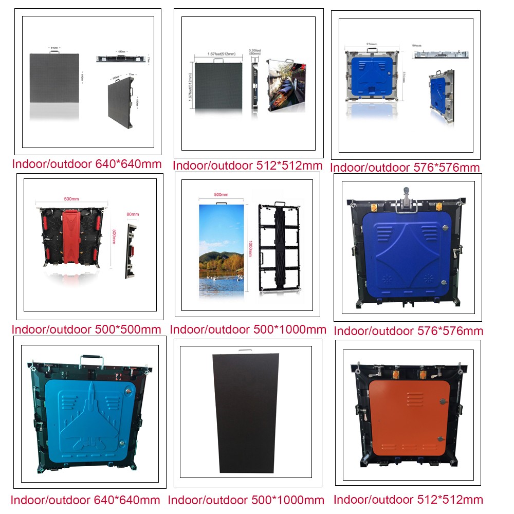 Acrylic Outdoor LED Advertising Billboard SMD3535 P5 P6 P8 P10 Die Casting
