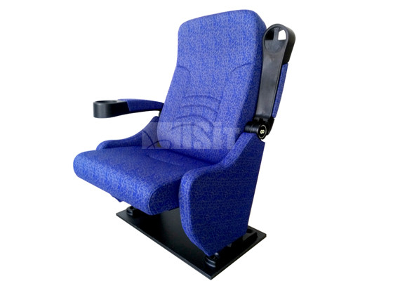 Ergonomic Design Commercial Movie Theater Seating Embroidery Logo For VIP Cinema