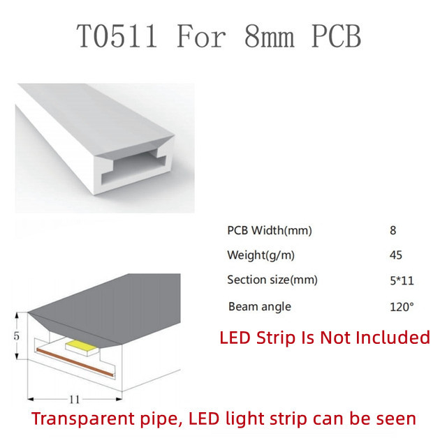 DC 12V Red LED Neon Flex with 50000 Working Lifetime and Hanging Mounting Installation