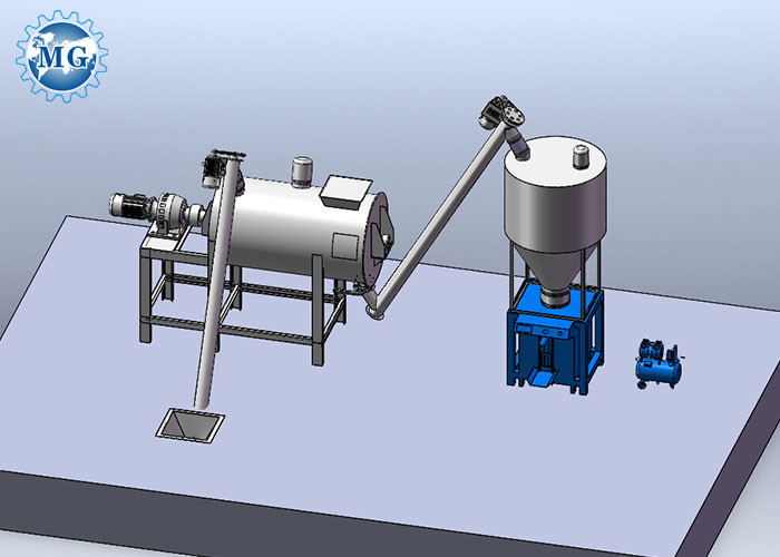 Sand Cement Dry Anchorage Mortar Mix Plant Machine Equipment For Tile Adhesive