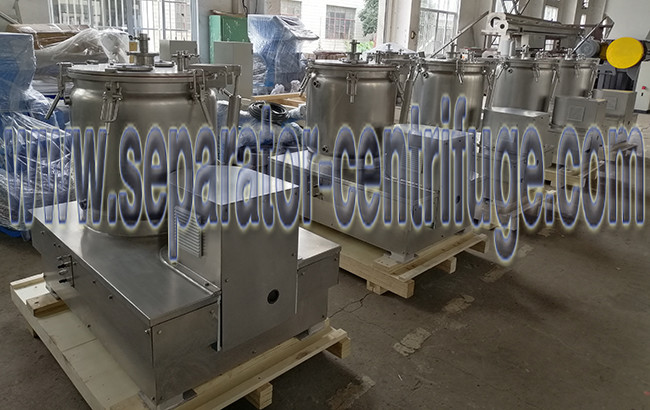 Long Time BB Series Vertical Basket Centrifuge For Hemp Oil Extraction