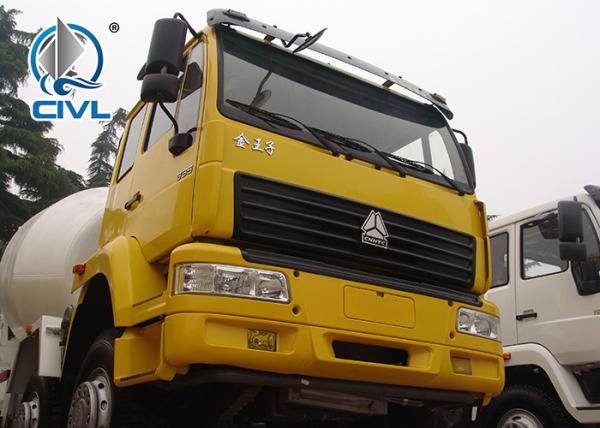SINOTRUK HOWO 6x4 Concrete Mixer Truck SWZ 8 M3 336HP WITH ITALY PTO Euro II
