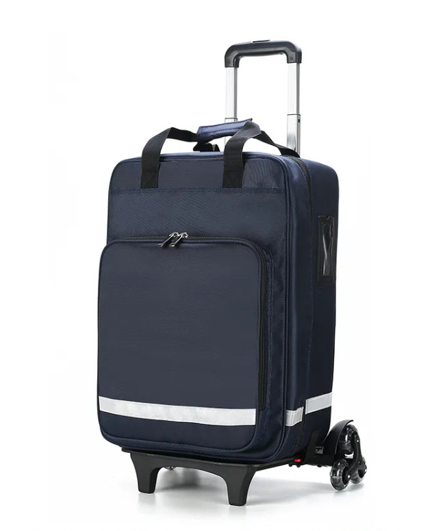 Multifunctional Medical First Aid Bag 1800D Waterproof Medical Trolley Bag