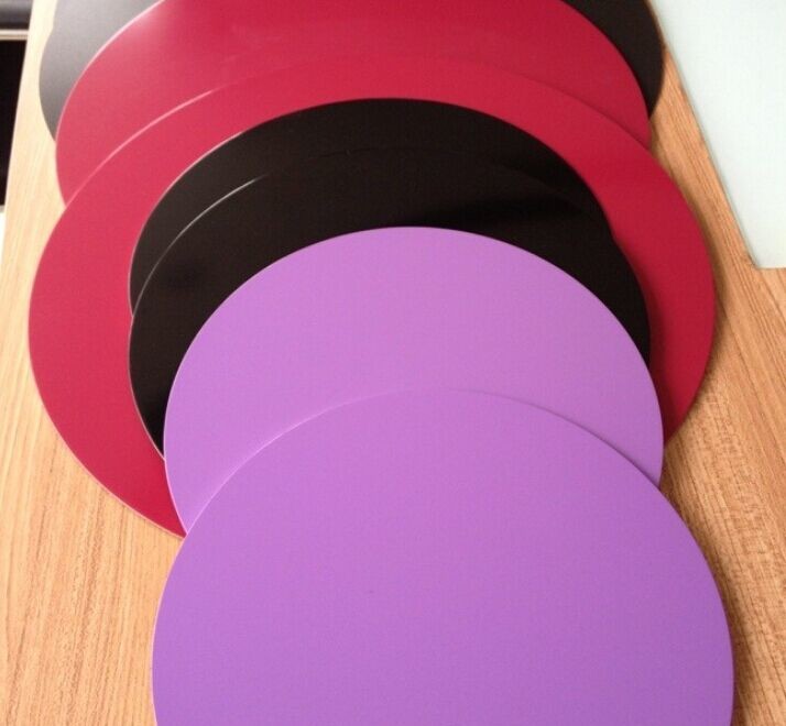 Colourful Polished Round Aluminum Plate Anodized Aluminum Discs Non - Stick