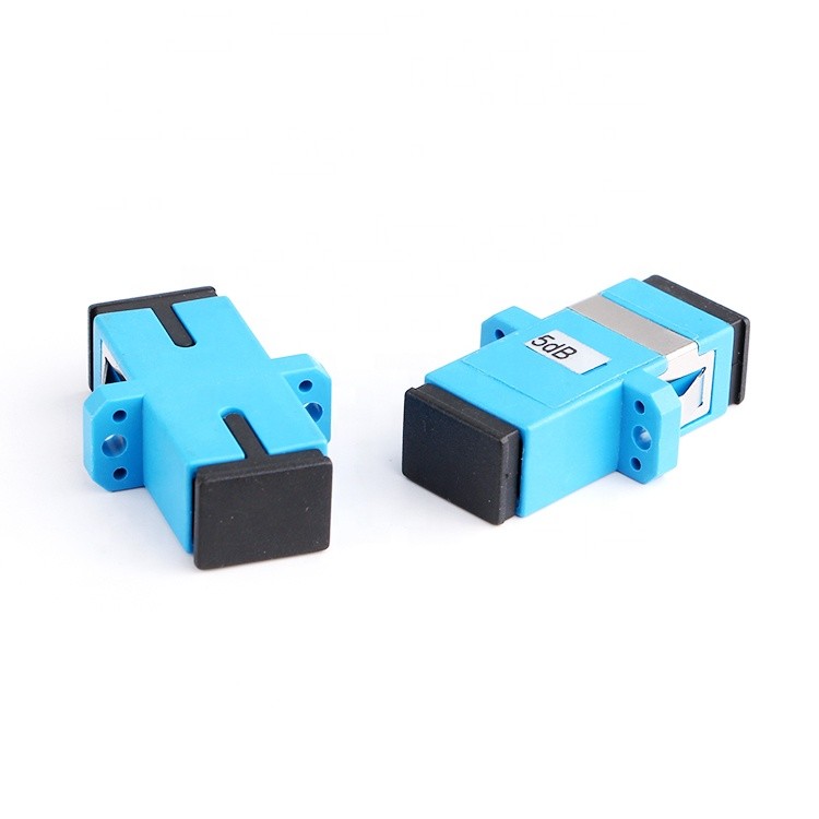 SC Head Fixed Light Decay optical Adapter 5dB 10dB 20dB 30dB Fiber Optic Attenuator