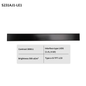 23 Inch LCD Panel Module Ultra Wide Thin Panel S23AJ1-LE1 1920x158 500nits LVDS