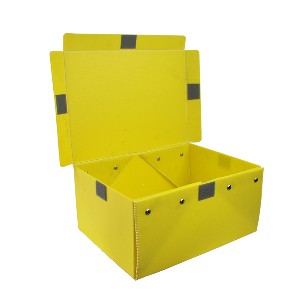 HDPE Automotive Plastic Coaming Box Collapsible PP 300kg Capacity