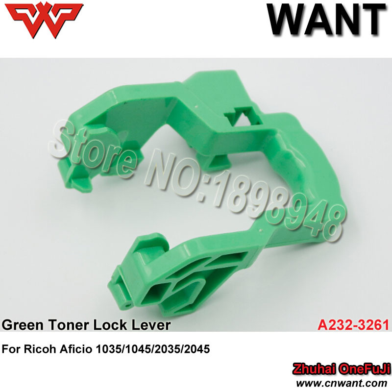 A2323261,A232-3261,Green Toner Lock Lever / Cam Handle For Ricoh Aficio AF1035,AF1045,AF2035,AF2045 Toner supply handle