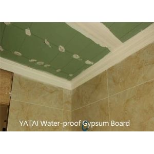 Damp Proof Moisture Resistant Plasterboard Panel For Soundproofing Effectiveness