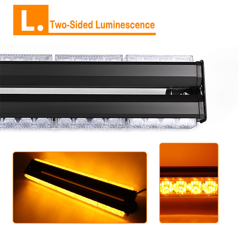 6LED Work Truck Strobe Lights 30cm-119cm Daytime Running Lights Flashing 2 Sides