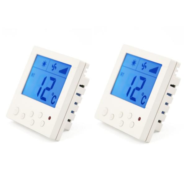 HVAC Fan Coil Remote Digital Non Programmable Thermostat Household 230 VAC /