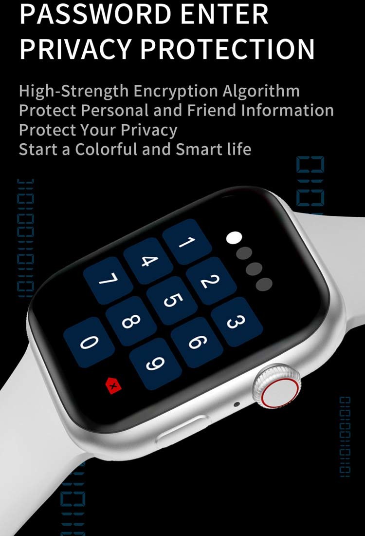 Android Phone Programmable Smart Watch IP68 Waterproof