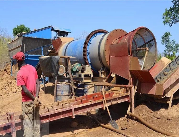 Drum Stone Mud iron Ore Washing Machine Plant Large