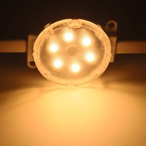 50mm Pixel RGBW Waterproof LED Point Light Source DMX512 High Brightness For