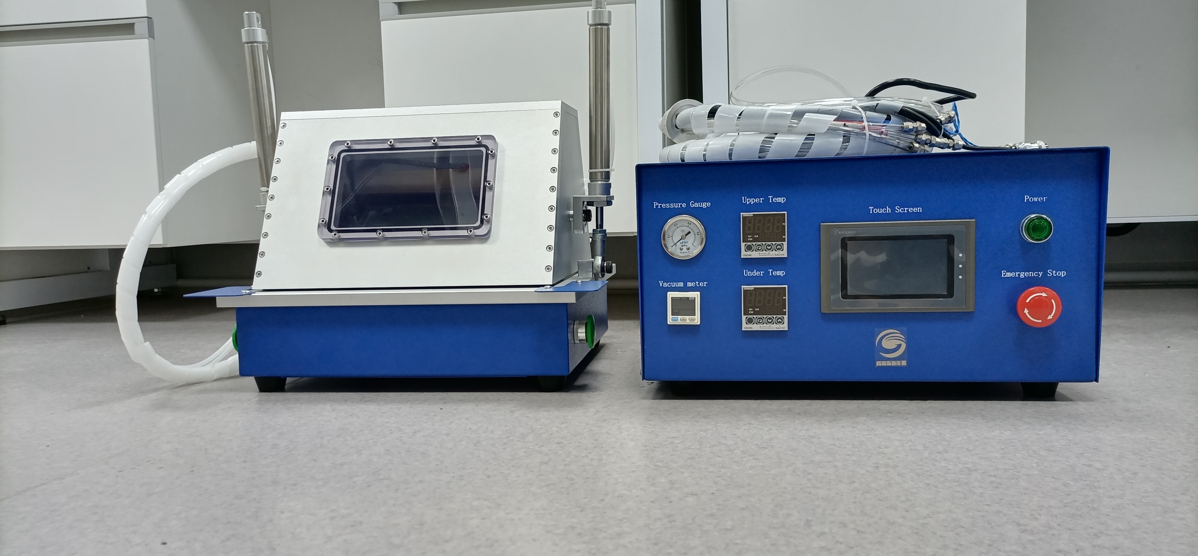 Lab Vaccum Pouch Cell Battery Sealing Machine 200mm